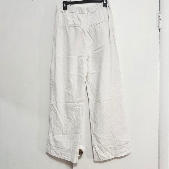 Abercrombie white linen pants - Picture 3 of 3